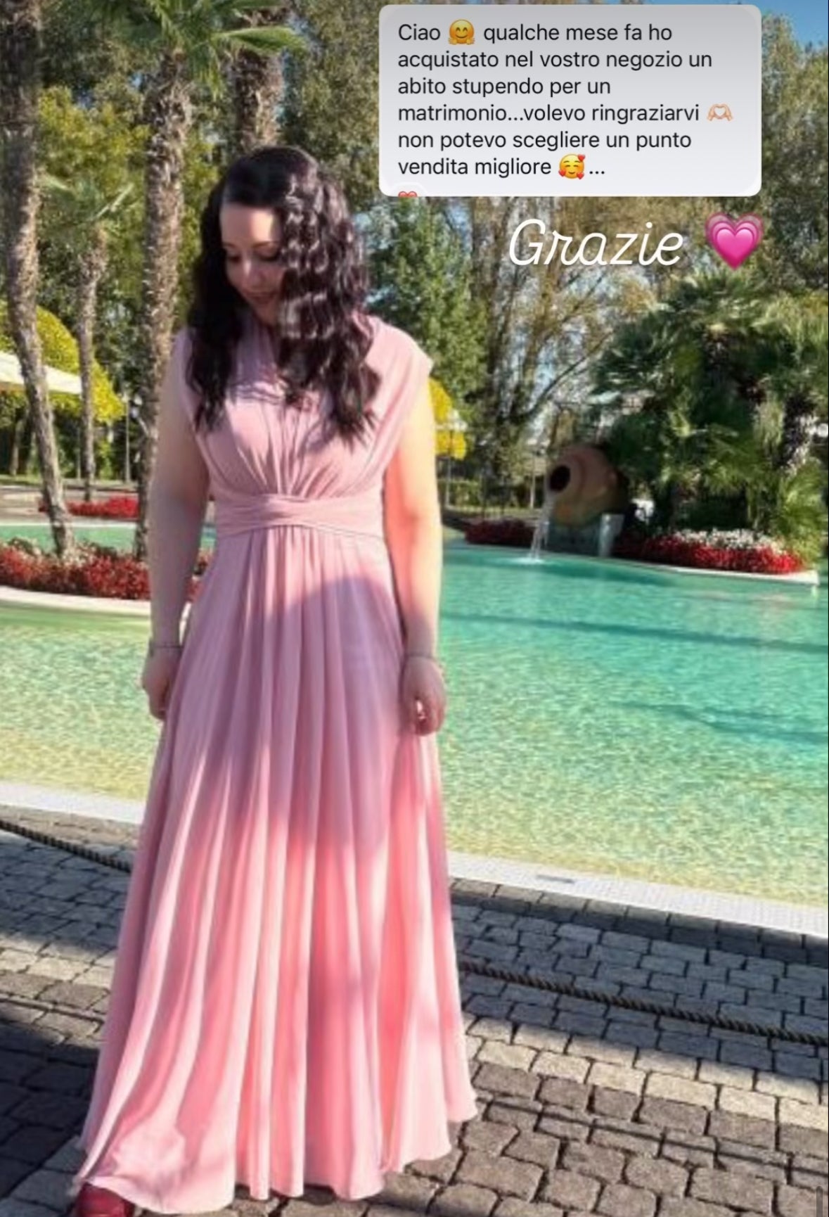INFINITY georgette dress