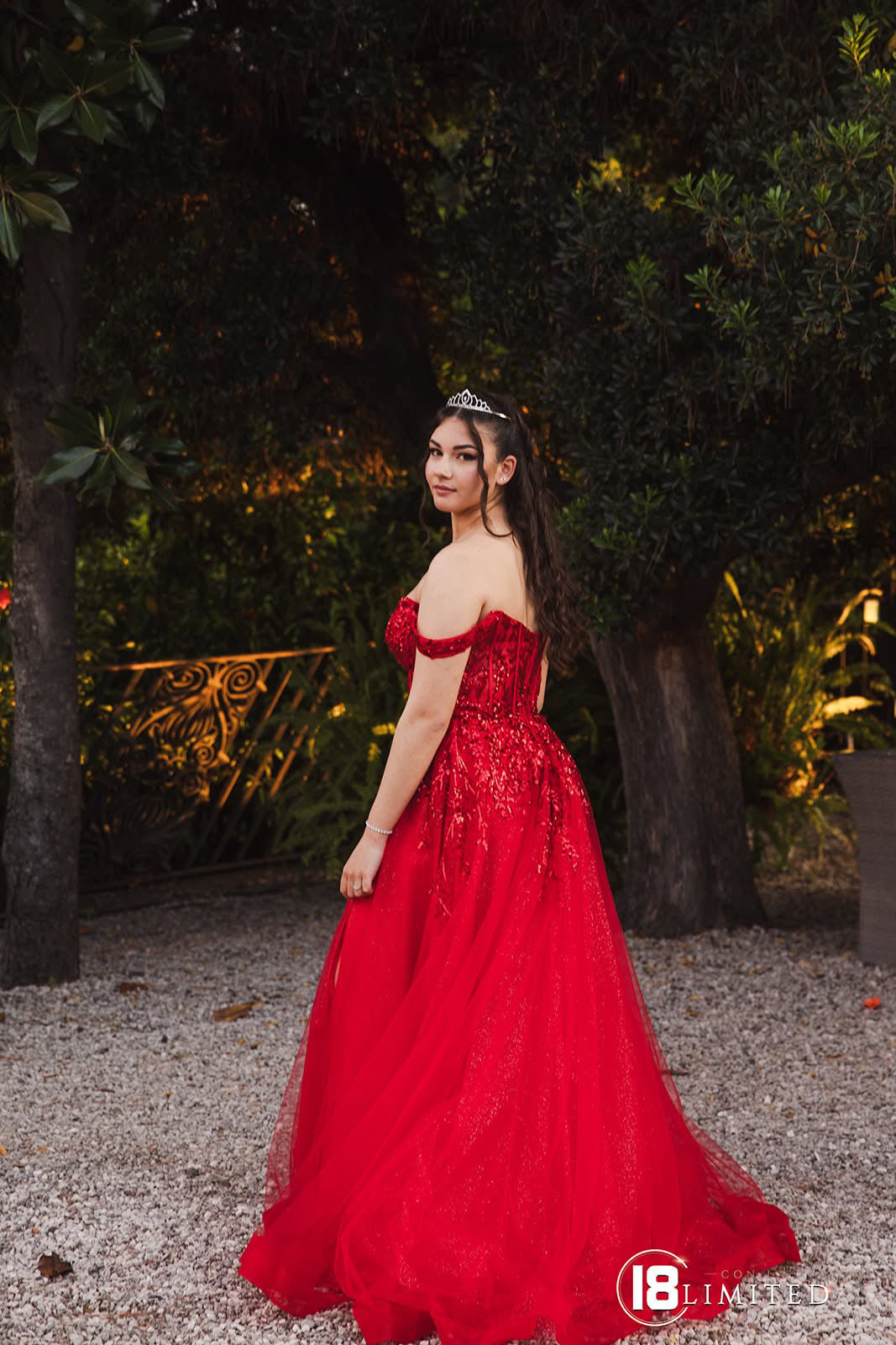 Abito DALILA rosso