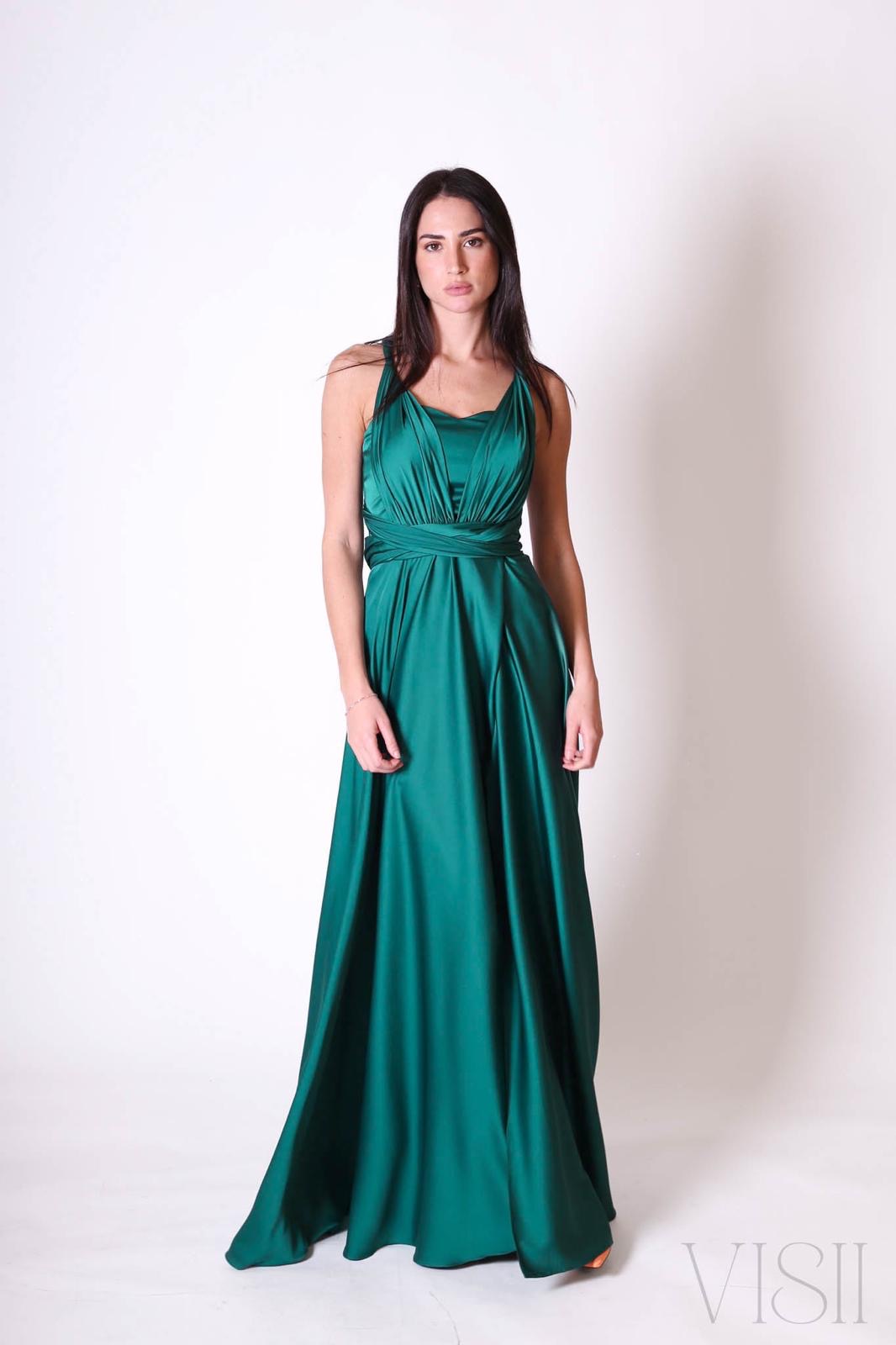 INFINITY satin dress