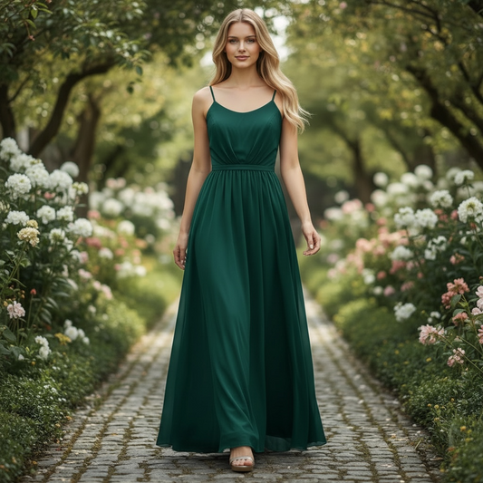 Abito FLORA smeraldo