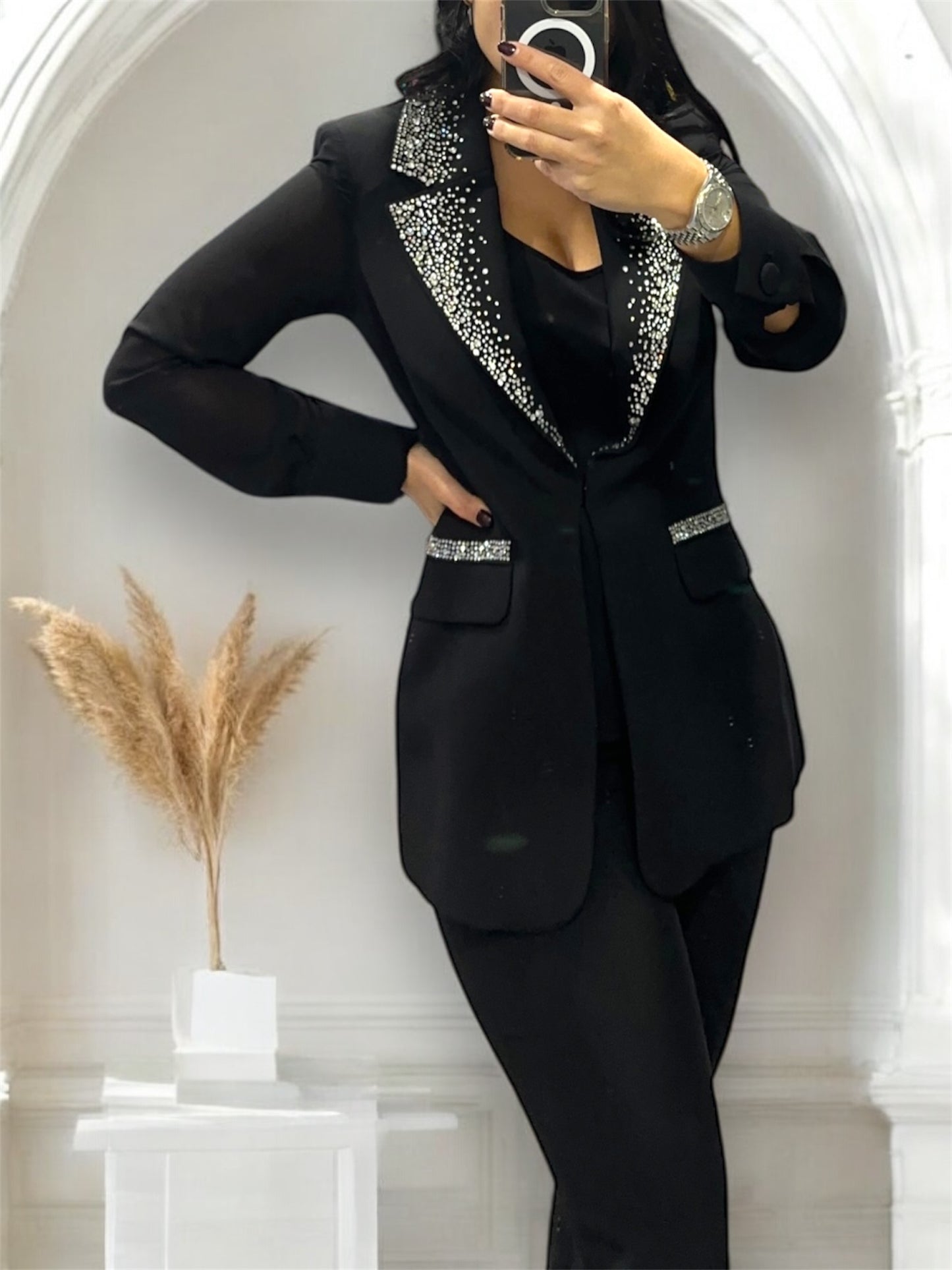 Tailleur SILVIA black