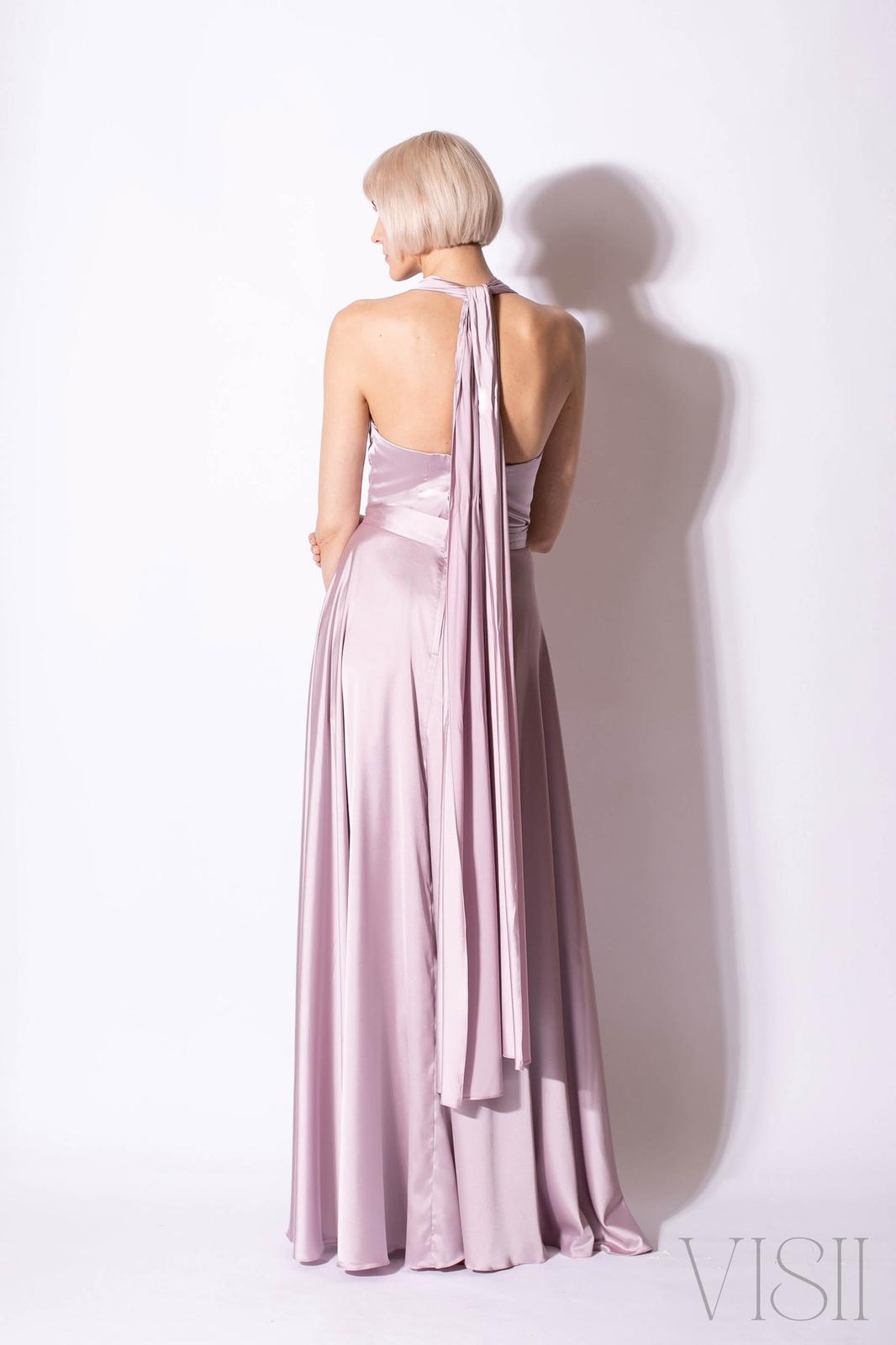 INFINITY satin dress