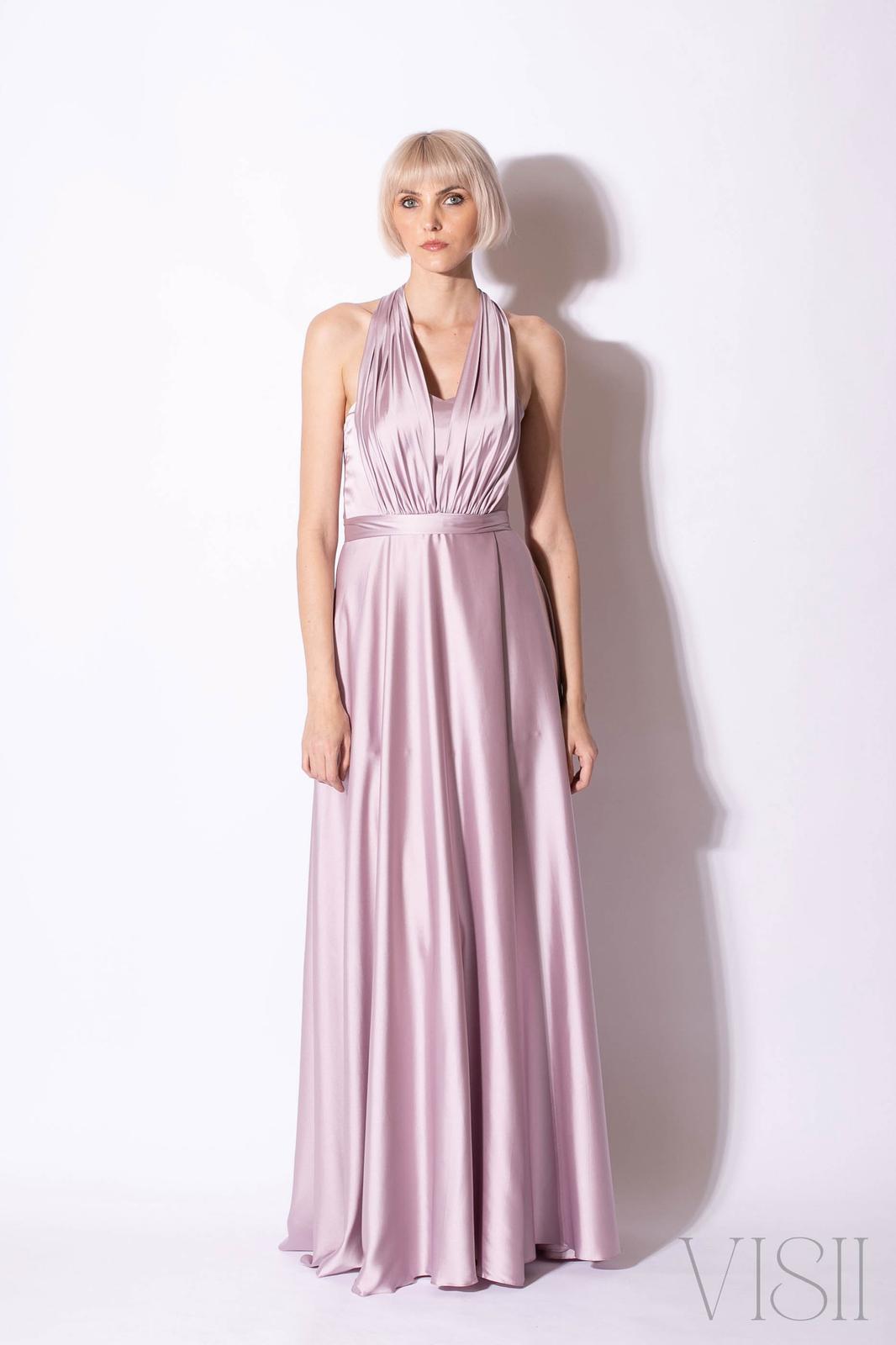 INFINITY satin dress