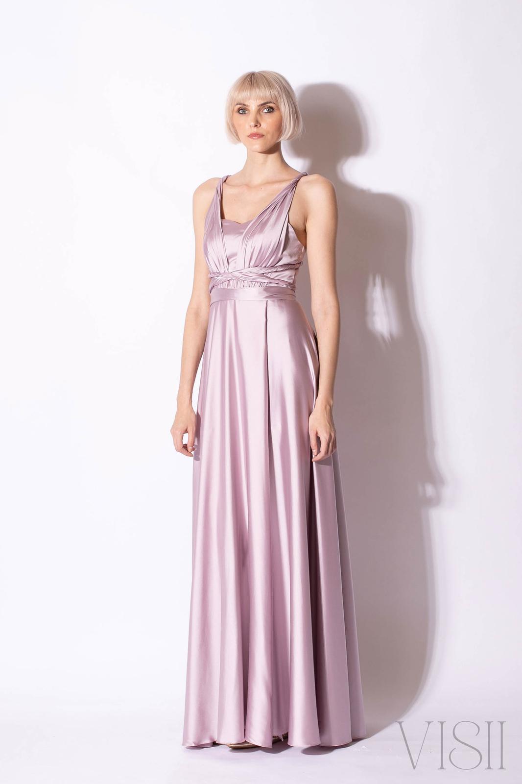 INFINITY satin dress