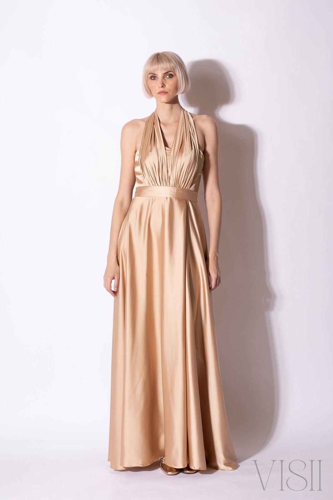 INFINITY satin dress