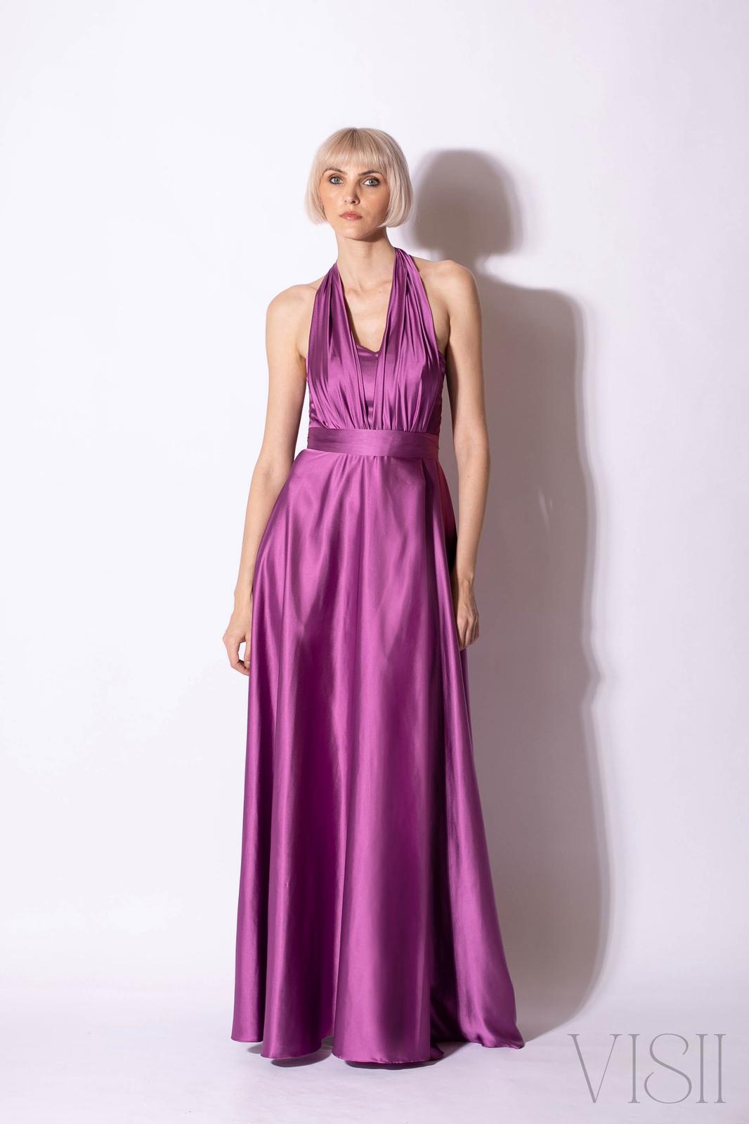 INFINITY satin dress