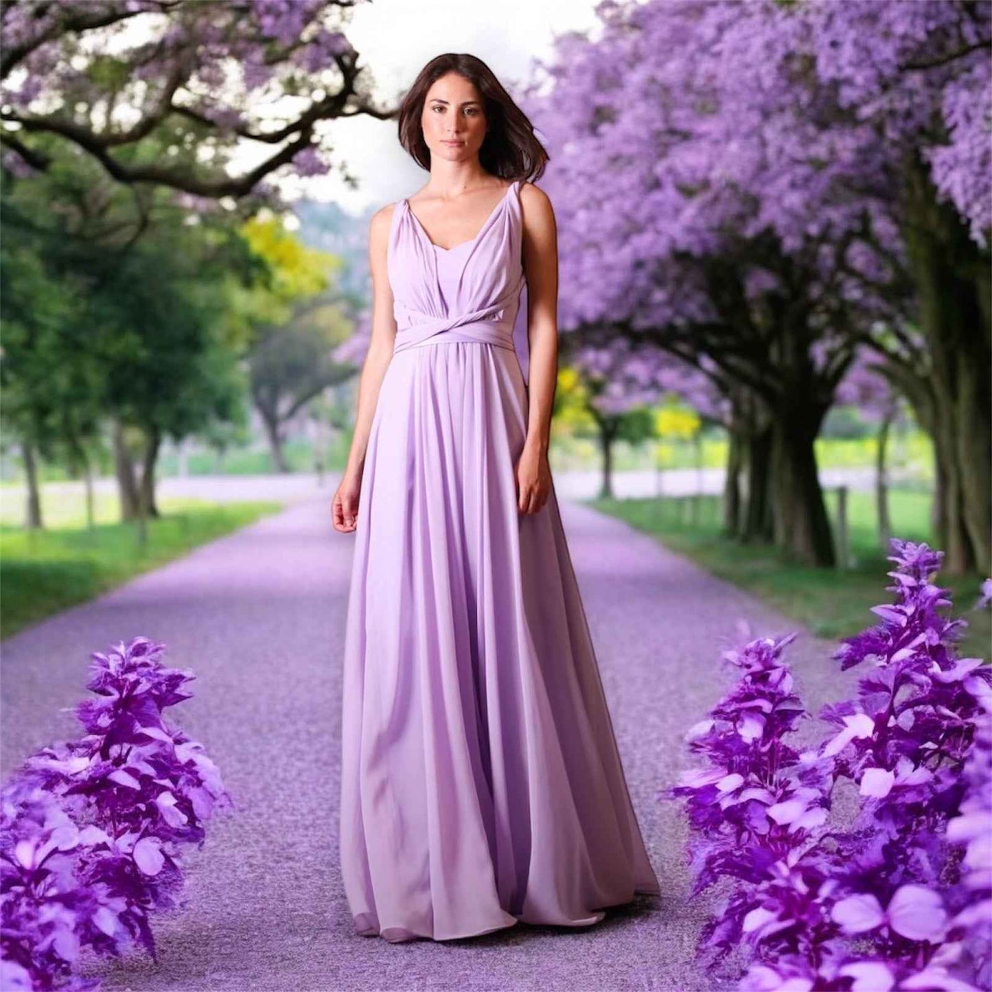 Abito INFINITY georgette