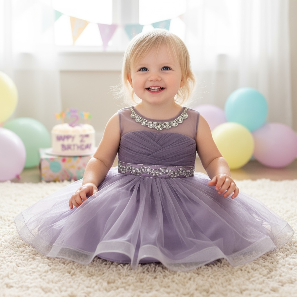 Abito BAMBINA VIOLETTA